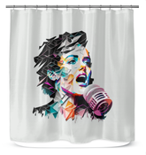 Metalcore Maelstrom Shower Curtain